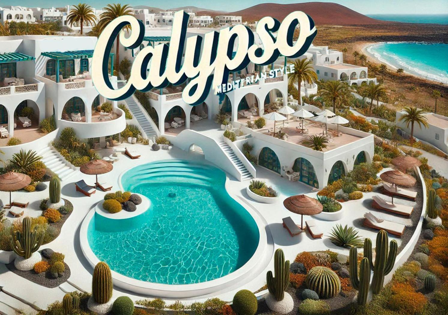 Calypso, Apartamento Completo Con Vistas Al Mar Y A La Piscina En Коста-Тегисе Экстерьер фото